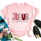 Wholesale Jesus is my Valentine Graphic Tee - Pink Sweatshirt