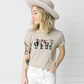 Wholesale Christmas Goats Graphic Tee - Ash Grey Sweatshirt