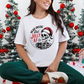 Wholesale Dead Inside But Jolly AF Graphic Tee - White Tee