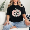 Pink Patchwork Pumpkin Graphic Tee