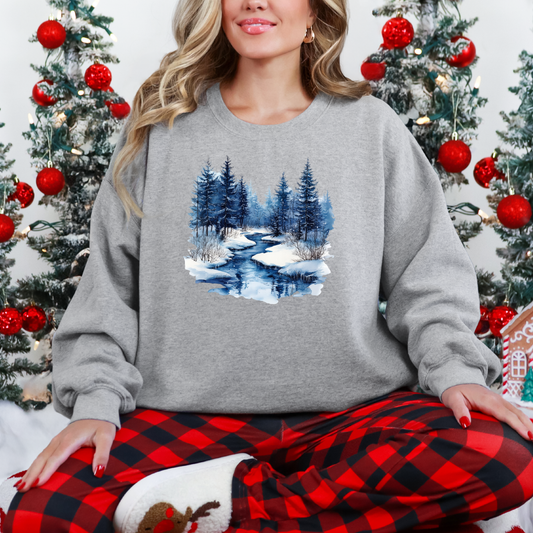 Winter River Sweatshirt