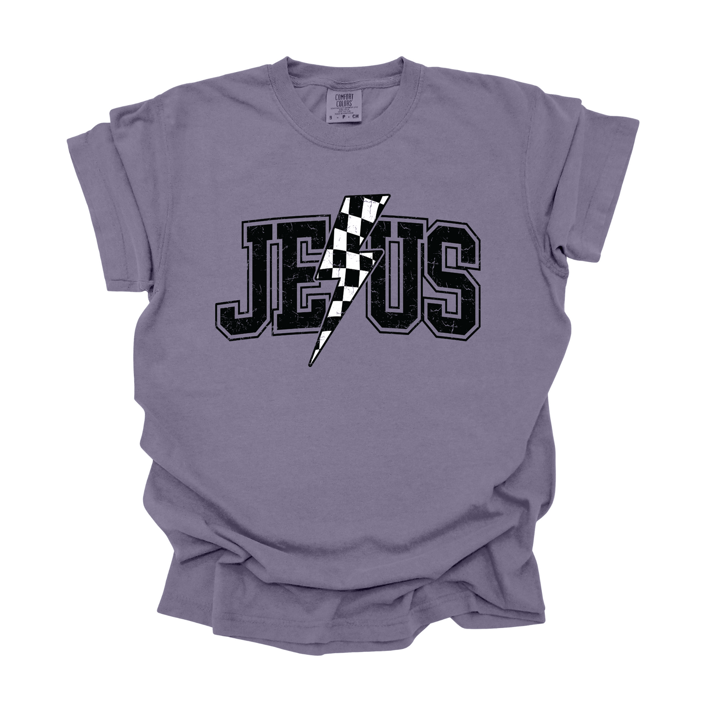 Wholesale Jesus Lightning Graphic Tee - CC Butter Tee