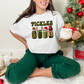Wholesale Christmas Pickles Graphic Tee - Ash Grey Sweatshirt