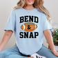 Wholesale Bend & Snap Graphic Tee - Baby Blue Tee