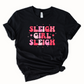 Wholesale Sleigh Girl Graphic Tee - Black Sweatshirt