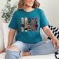 Wholesale Books and Candles Graphic Tee - Deep Teal Tee