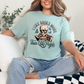 Wholesale Books more than People Graphic Tee - Dusty Blue Tee