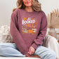 Wholesale Booked for Fall Graphic Tee or Sweatshirt - Heather Dark Maroon Sweatshirt