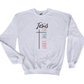 Wholesale Jesus is the light - Ash Grey Tee