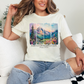 Wholesale Brushstroke Wonderfully Made Graphic Tee - Natural Tee
