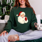 Wholesale Vintage Santa Sweatshirt - Forest Sweatshirt