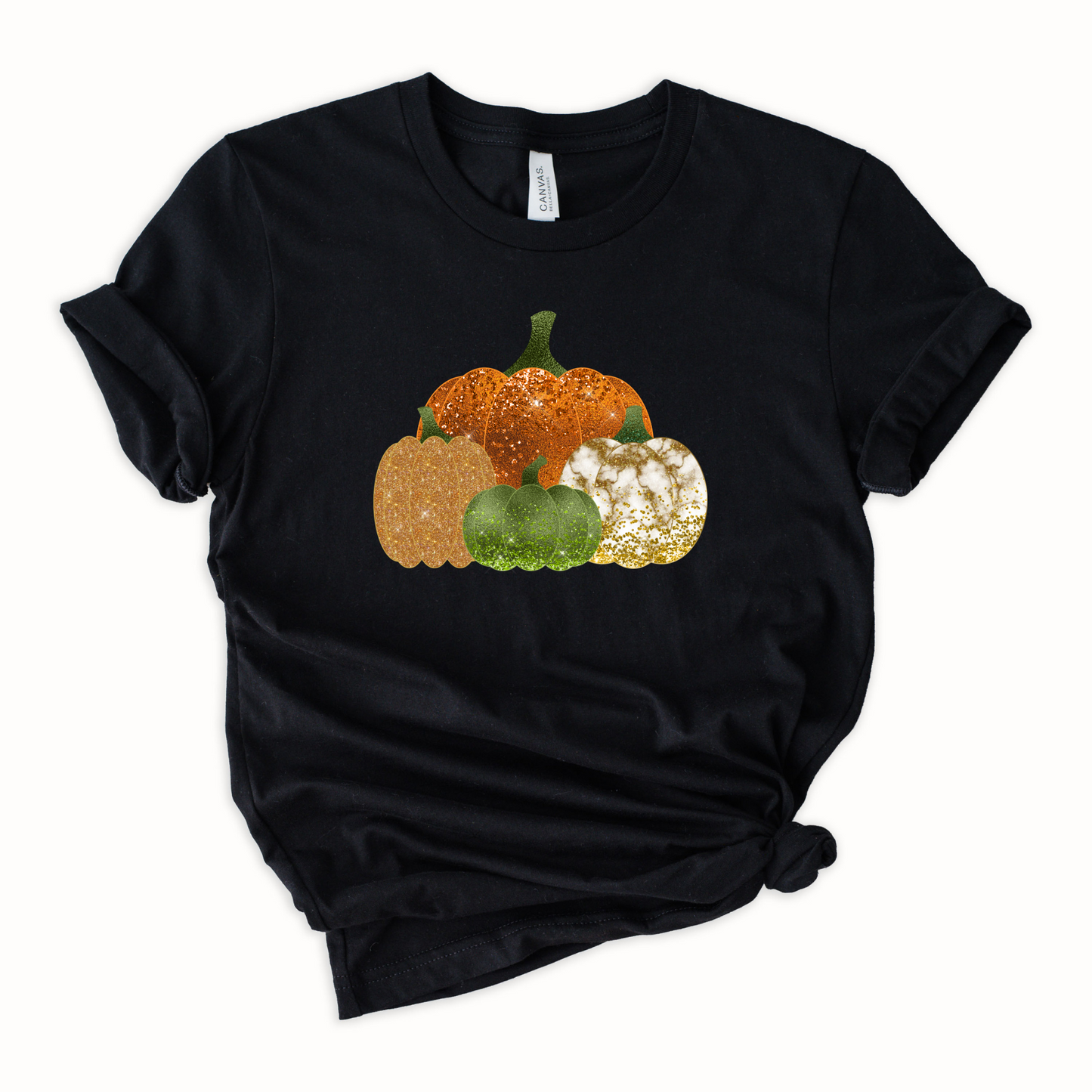 Wholesale Bling Pumpkins - Black Tee