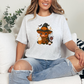Wholesale Highland Cow Halloween Graphic Tee - Ash Tee