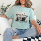 Wholesale Follow the Word, Not the Herd Graphic Tee - Dusty Blue Tee