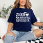Wholesale Zero Amucks Given Graphic Tee - Navy Tee