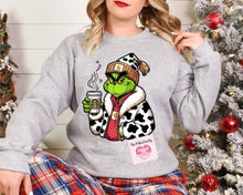  Grinch With Cow Print