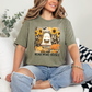 Wholesale Reading Ghost Sunflowers Graphic Tee or Sweatshirt - Heather Olive Tee