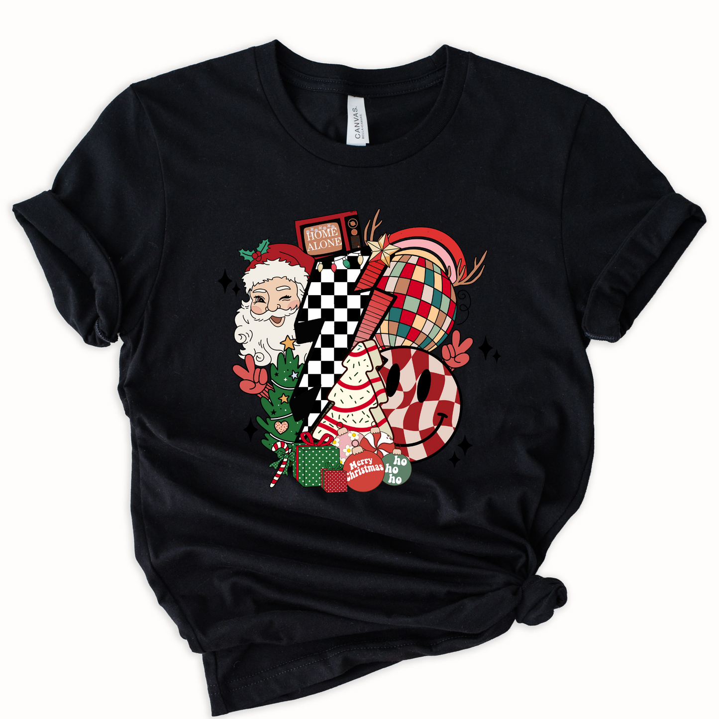 Wholesale Retro Christmas Graphic Tee - Forest  Sweatshirt