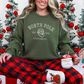 Wholesale North Pole University Sweatshirt - Military Green Sweatshirt
