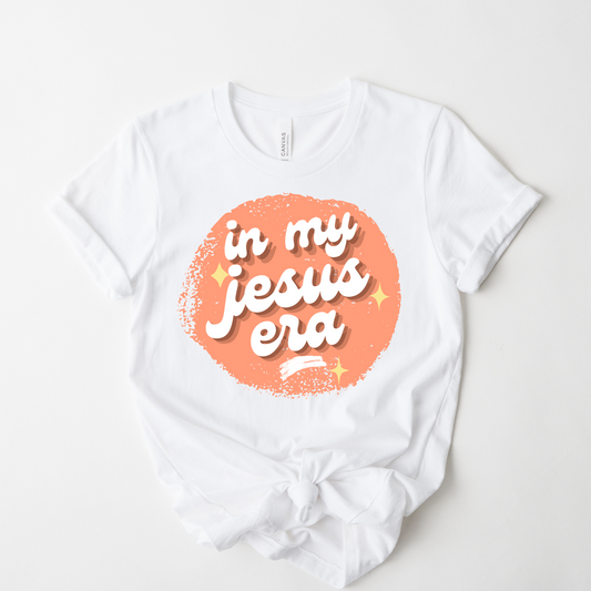 Wholesale Jesus Era Graphic Tee - White Tee