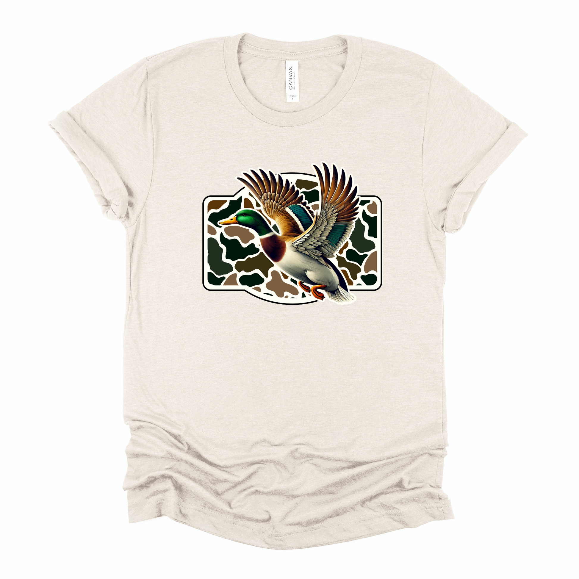 Wholesale Duck Camo - Heather Dust Tee