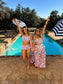 Amalfi Blooms Swim Set