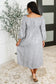 All Is Well Dress In Opal Gray