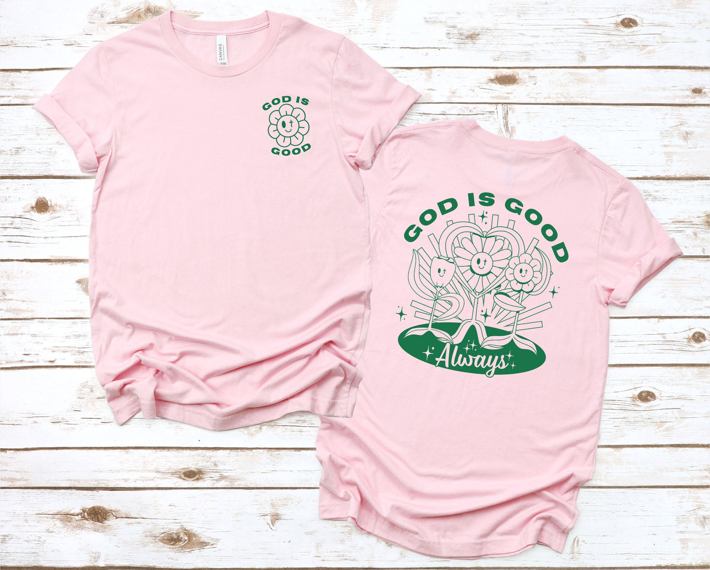 Wholesale Always Good Graphic Tee - Grey