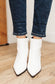 Amari Ankle Boots in White