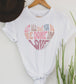 Wholesale Be Done in Love Graphic Tee - White