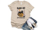 Wholesale Black Cat Apotehcary Graphic Tee - Tan
