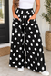Dotting Around Wide Leg Pants