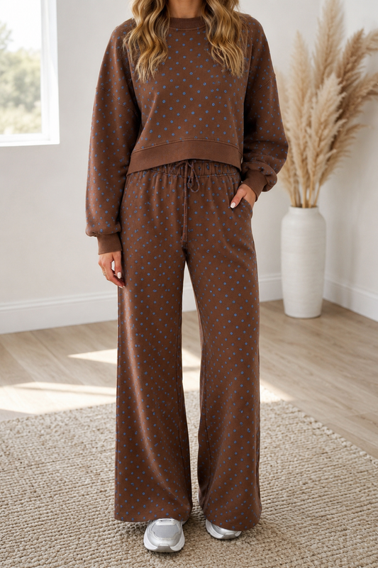 The Cocoa Dot Lounge Set