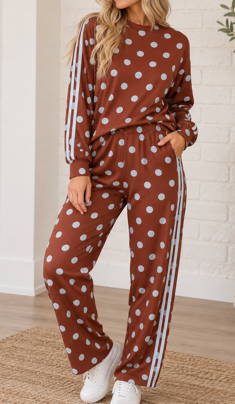 Cocoa Dot Lounge Set