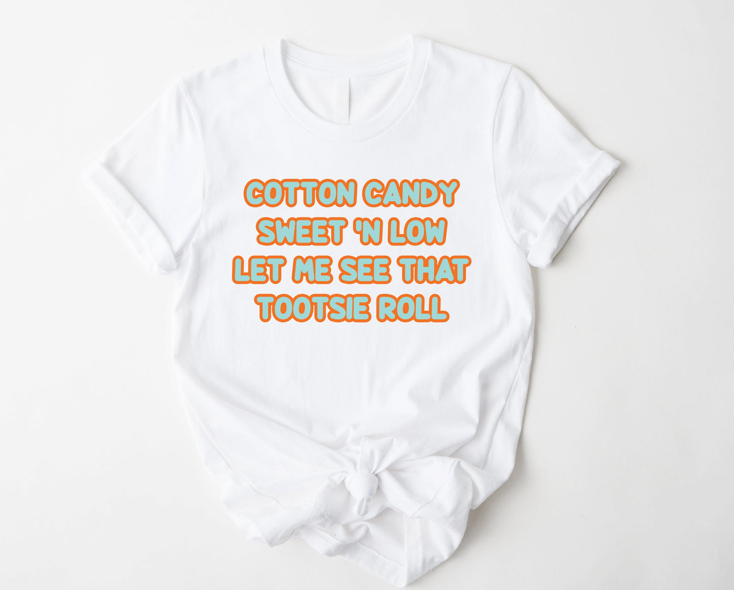 Wholesale Cotton Candy Graphic Tee - Black