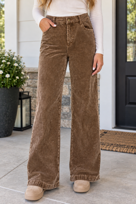 Pecan Grove Corduroy Pants