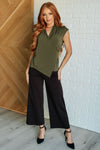 Magic Wide Leg Crop Pants in Chocolate