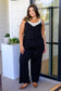 Completely Justified Jumpsuit in Black