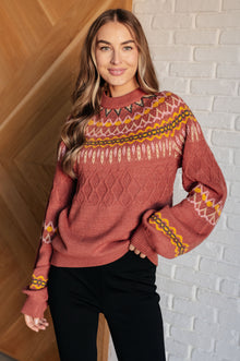  Cozy Chalet Fair Isle Sweater