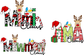 Wholesale Custom Claus Designs - White Sweatshirt