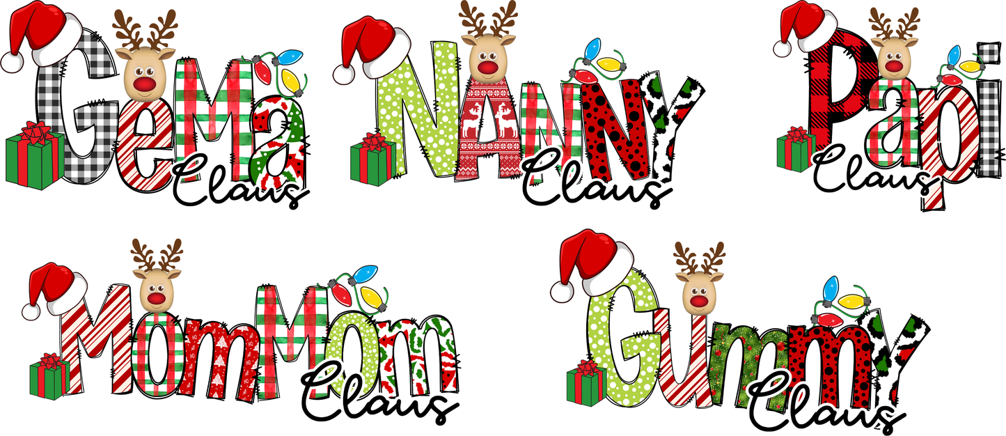 Wholesale Custom Claus Designs - Grey Sweatshirt