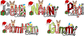 Wholesale Custom Claus Designs - Grey Sweatshirt