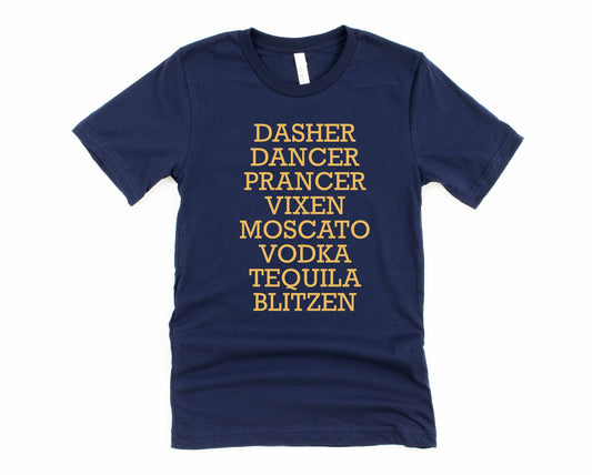 Wholesale Dasher Graphic Tee - Navy