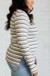 East Coast Breeze Striped Top