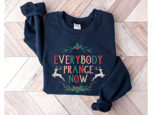 Wholesale Everybody Prance Now Graphic Tee - White Tee