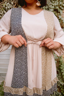  Floral Cuts Dress