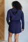 Getting Out Romper in Navy