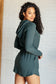 Getting Out Romper in Smoked Spruce