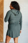 Getting Out Romper in Smoked Spruce