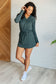 Getting Out Romper in Smoked Spruce